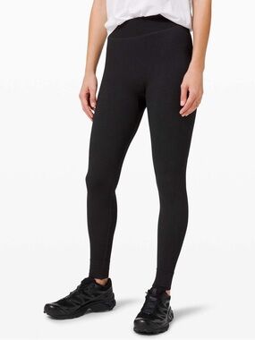 Lululemon Keep The Heat Thermal Tight Black 10